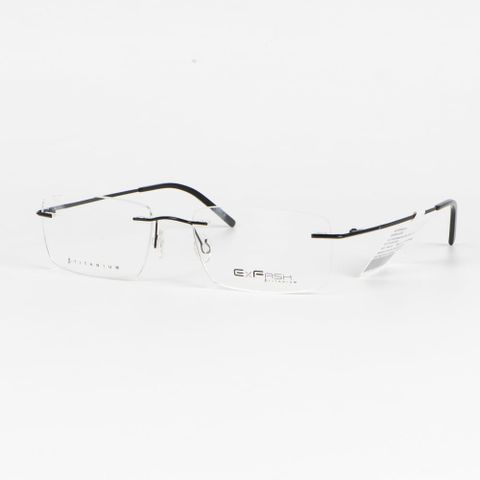  Gọng Kính Khoan Không Viền Titan Exfash EF39289T Chính Hãng 
