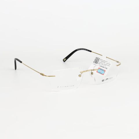  Gọng Kính Khoan Không Viền Titanium Exfash EF82274T 