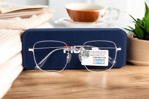 Gọng Kính Titianium Fila VFI586F Eyeglasses - Tem Chính Hãng 101 