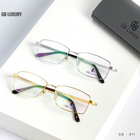 Gọng Kính Titanium Mạ Vàng 18k GB Luxury GB0424 - 011 - Chính Hãng 