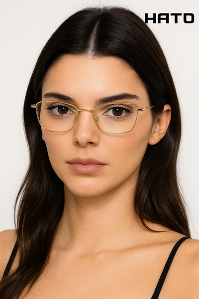 Gọng Kính Mắt Mèo Titanium Exfash EF74264T - Tem Chính Hãng