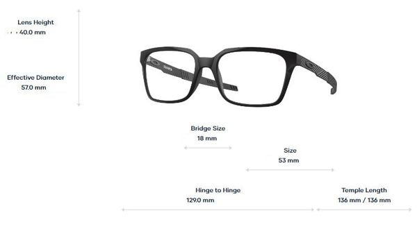 Gọng Kính Thể Thao Oakley Dehaven 0OX8054 Chính Hãng - Tem Luxottica