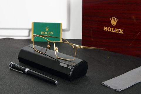  Gọng Kính Titanium Rolex K226259 Mạ Vàng 18K 