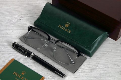  Gọng Kính Mạ Vàng 18K Titanium Rolex K226291 