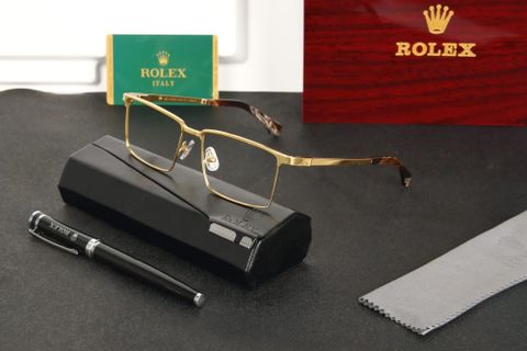  Gọng Kính Mạ Vàng 18K Titanium Rolex K226298 
