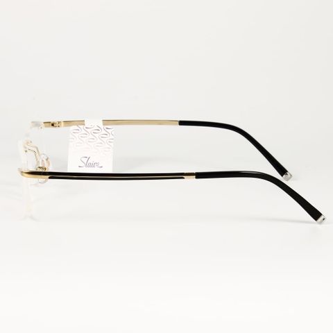  Gọng Kính Khoan Không Viền Nam Nữ Titanium Slaire 130014C 