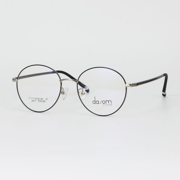  Gọng Kính Tròn Nam Nữ Hợp Kim Ultem Dasom 5016 