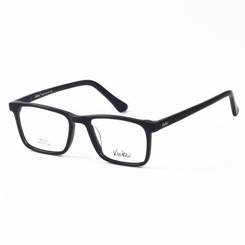  Gọng Kính Nam Nữ Dáng Chữ Nhật Acetate Chính Hãng VAAKAV V22023 