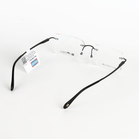  Gọng Kính Khoan Không Viền Titanium Exfash EF32286T Chính Hãng 
