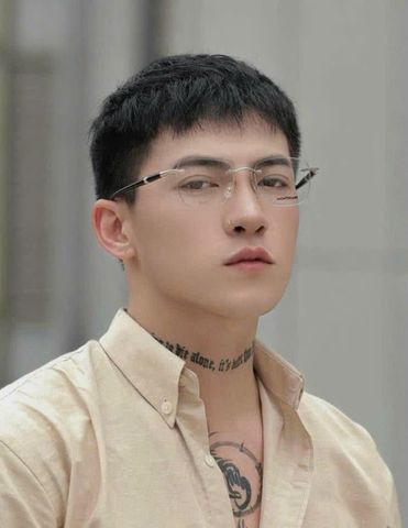  Gọng Kính Khoan Bắt Ốc Không Viền Titanium Nam Nữ Cao Cấp Montblanc MB0071O Full Box 