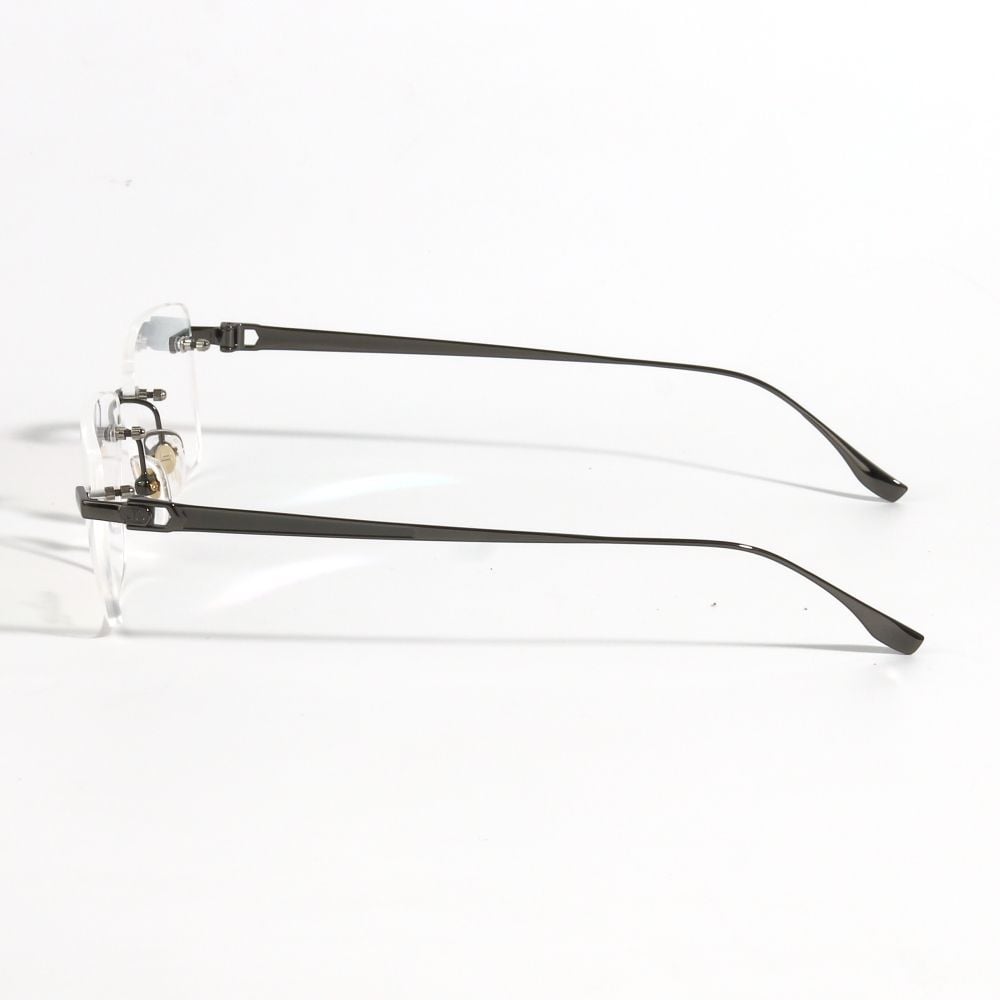  Gọng Kính Khoan Ốc Không Viền Jaecer Titanium Mạ Vàng 18K J27149 