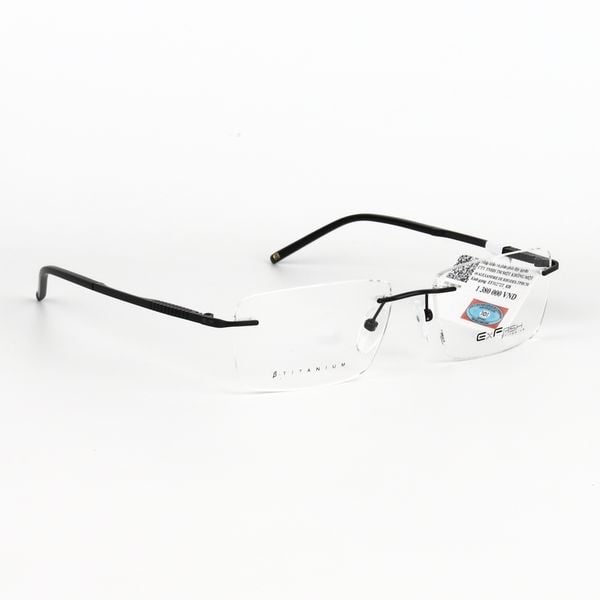  Gọng Kính Khoan Không Viền Titanium Exfash EF31272T 