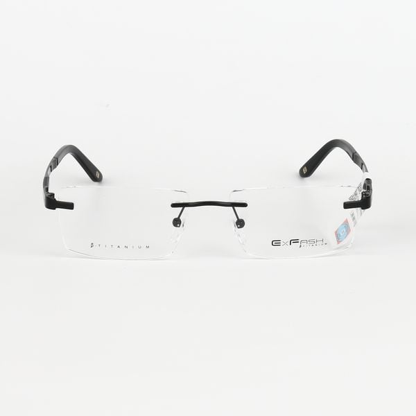  Gọng Kính Khoan Không Viền Titanium Exfash EF31274T 