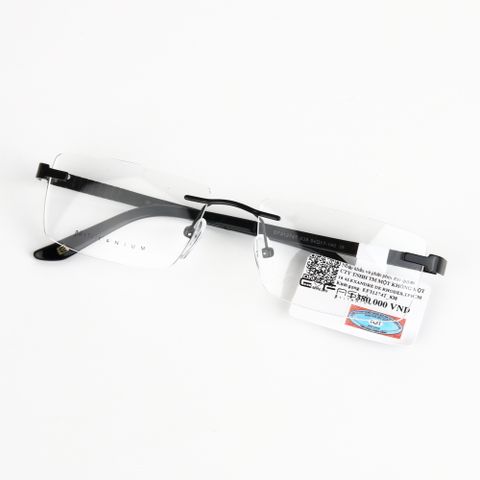  Gọng Kính Khoan Không Viền Titanium Exfash EF31274T 
