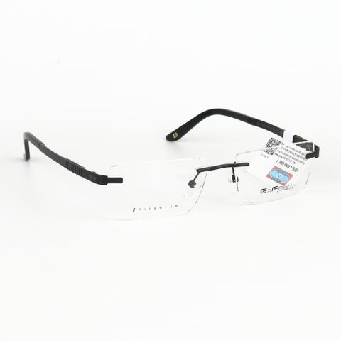  Gọng Kính Khoan Không Viền Titanium Exfash EF31274T 