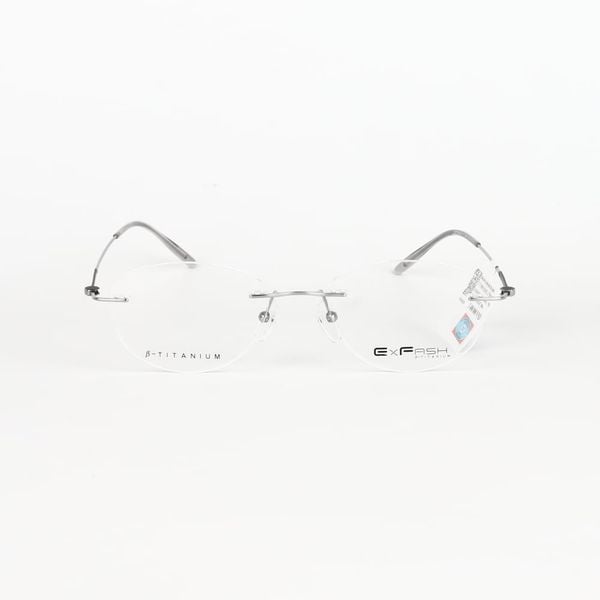  Gọng Kính Khoan Không Viền Titanium Exfash EF33214T 