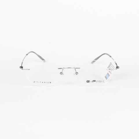  Gọng Kính Khoan Không Viền Titanium Exfash EF33214T 