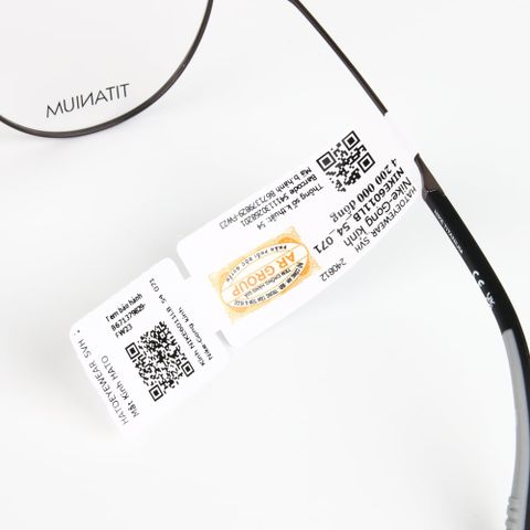  Gọng Kính Thể Thao Tròn Titanium Nike Eyewear 6011 LB - Tem Chính Hãng Ar Group 
