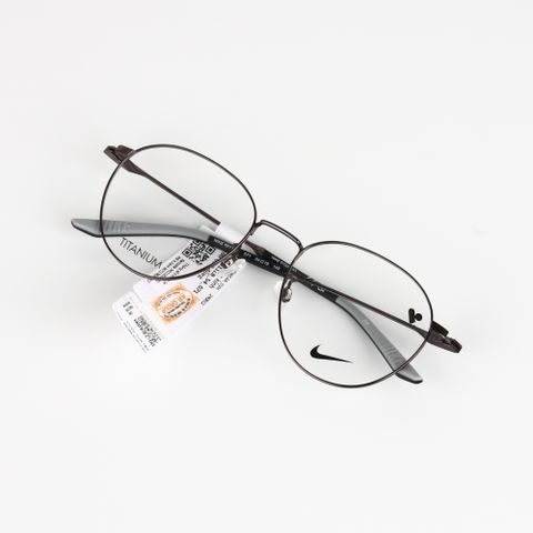  Gọng Kính Thể Thao Tròn Titanium Nike Eyewear 6011 LB - Tem Chính Hãng Ar Group 