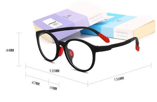  Gọng Kính Tròn Trẻ Em TR90 2103 