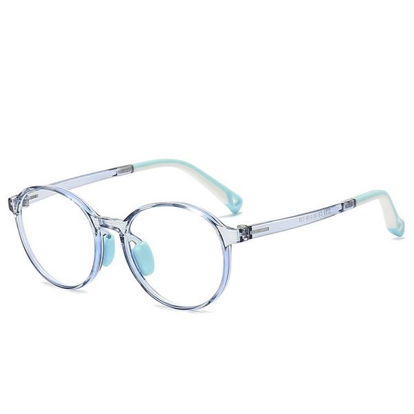  Gọng Kính Tròn Trẻ Em TR90 2289 Chống Ánh Sáng Xanh, Chống Tia UV 