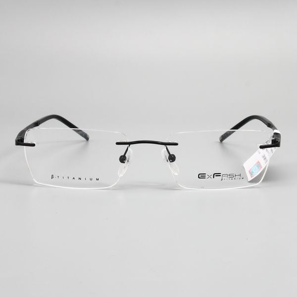  Gọng Kính Khoan Titanium Exfash EF31273T Chính Hãng 