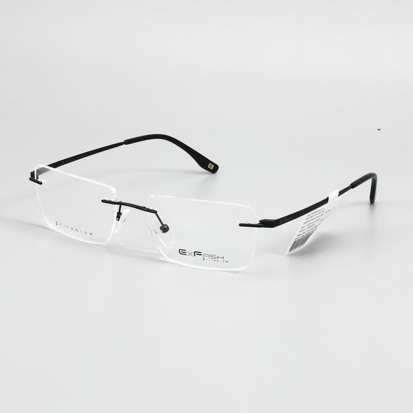  Gọng Kính Khoan Titanium Exfash EF31283T Chính Hãng 