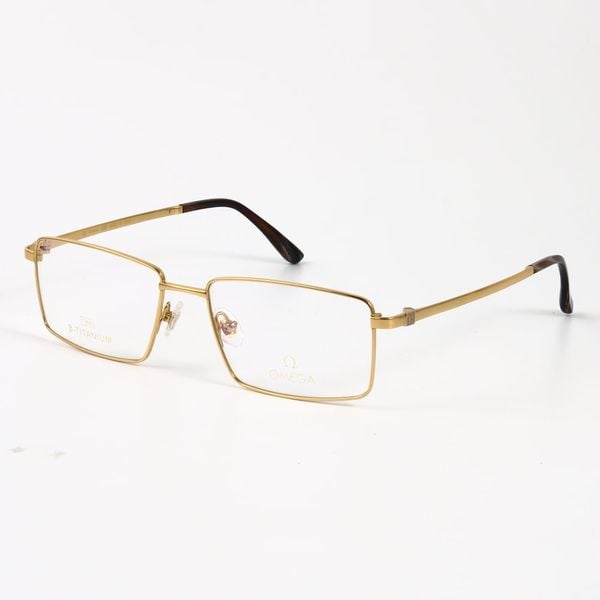  Gọng Kính Cao Cấp Beta Titanium Mạ Vàng 18K Omega 511653 