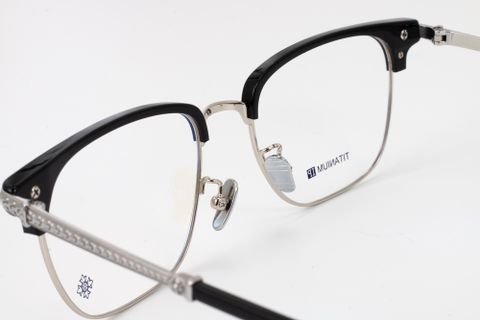  Gọng Kính Chrome Hearts Titanium Cao Cấp Nam Nữ Acetate CH5185 