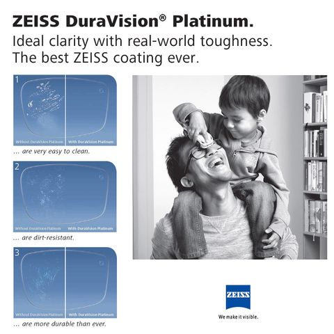  Tròng Kính Siêu Mỏng Duravision® Platinum Zeiss 