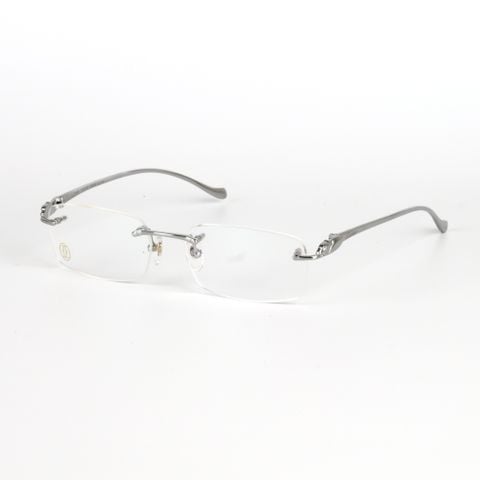  Kính Không Gọng Cartier Đầu Báo 8101081 