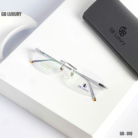  Kính Không Gọng Titanium Mạ Vàng 18k GB Luxury GB0424 - 010 - Chính Hãng 
