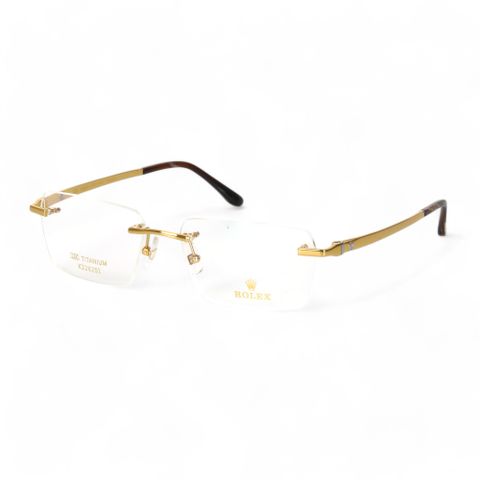  Kính Không Gọng Titanium Rolex K226251 Mạ Vàng 18K 