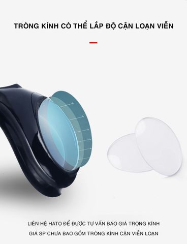  Kính Bơi Hato 2988 Lắp Được Độ Cận Loạn Viễn 
