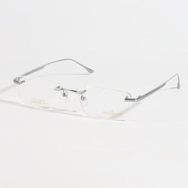  Gọng Kính Khoan Ốc Không Viền Jaecer Titanium Mạ Vàng 18K J27121 