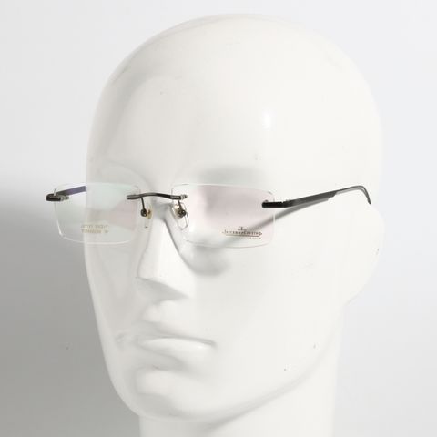  Gọng Kính Khoan Ốc Không Viền Jaecer Titanium Mạ Vàng 18K J27121 