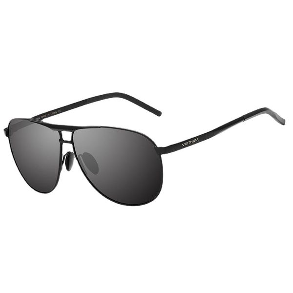  Kính Mát Aviator Phân Cực Polarized 9 Lớp Lọc AL-MG Veithdia 3028 