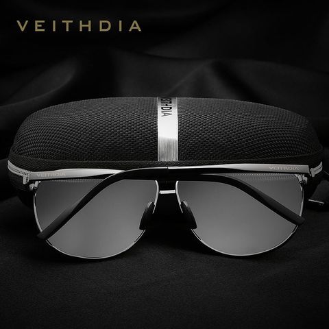  Kính Mát Aviator Phân Cực Polarized 9 Lớp Lọc AL-MG Veithdia 3028 