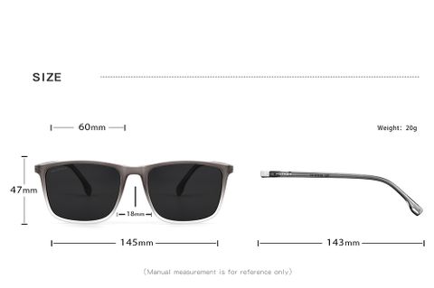  Kính Mát Phân Cực 9 Lớp Lọc Polarized Veithdia 7521 