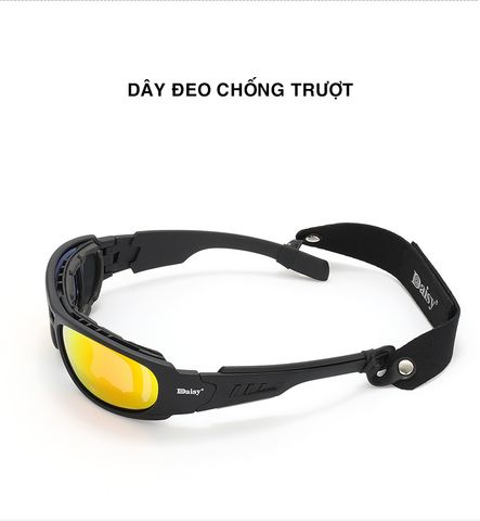 Kính Mát Phân Cực Daisy C6 Bộ 4 Tròng 