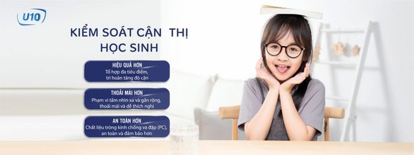 Tròng Kính Chemi Myopia Control Lens Kiểm Soát Cận Thị Học Sinh