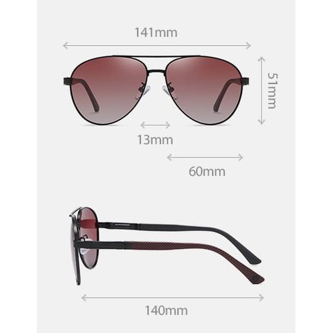  Kính Râm Nam Phân Cực Polarized Lapola 6319 