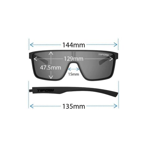  Kính Mát Thể Thao Tifosi Smirk - Tròng phân cực Polarized 