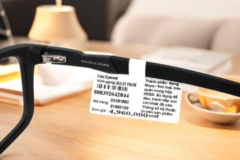  Gọng Kính Thể Thao Oakley Double Down - Tem Chính Hãng Luxottica 