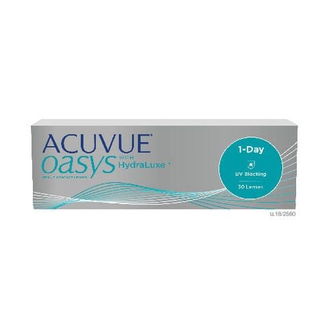  KÍNH ÁP TRÒNG 1 NGÀY ACUVUE OASYS VỚI CÔNG NGHỆ HYDRALUXE™ CHÍNH HÃNG 