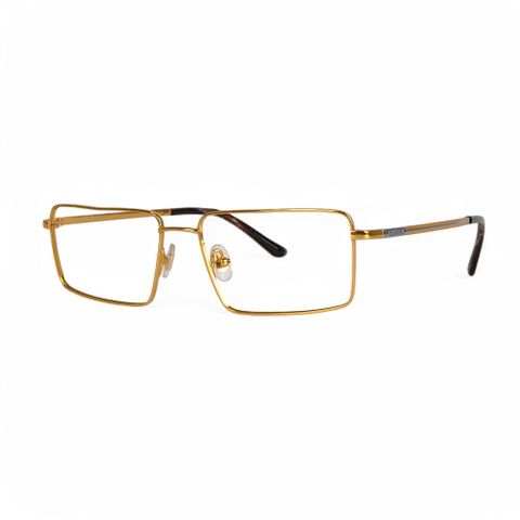  Gọng Kính Mạ Vàng 18K Omega 511646 Titanium 