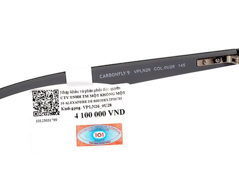  Police VPLN26 Gọng Kính - Tem Chính Hãng 101 