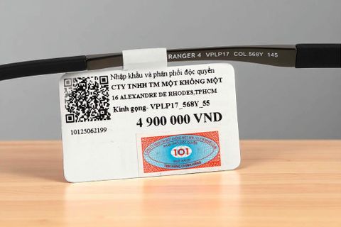  Gọng Kính Glasses Police VPLP17 Ranger 4 - Tem Chính Hãng 101 