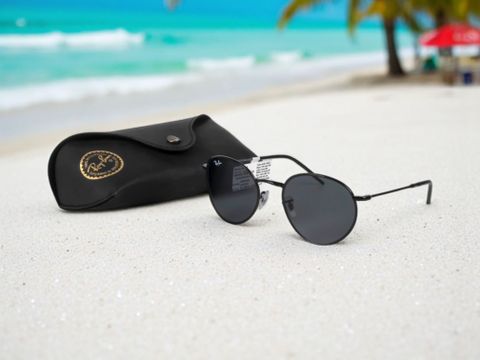  Rayban 0RBR0103S Round Rerverse Kính Mát - Tem Chính Hãng Luxottica - Full Box 