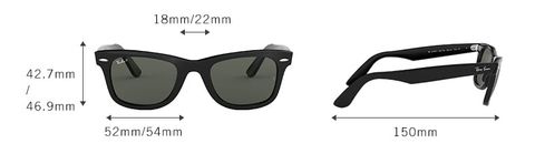  Kính Mát RayBan Wayfarer 0RB2140F - Tem Chính Hãng Luxottica - Fullbox 